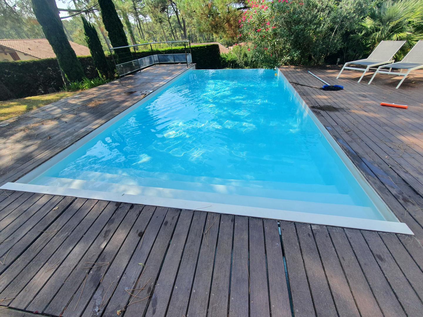 Piscine débordement Pyla sur mer